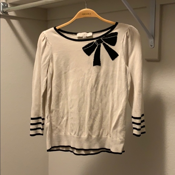LOFT Sweaters - Black and white sweater